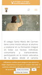 Mobile Screenshot of colegiosantamariadelcarmen.es